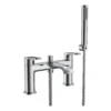 Montana Deck Mounted Bath Shower Mixer Tap with Bath Waste - Image 2