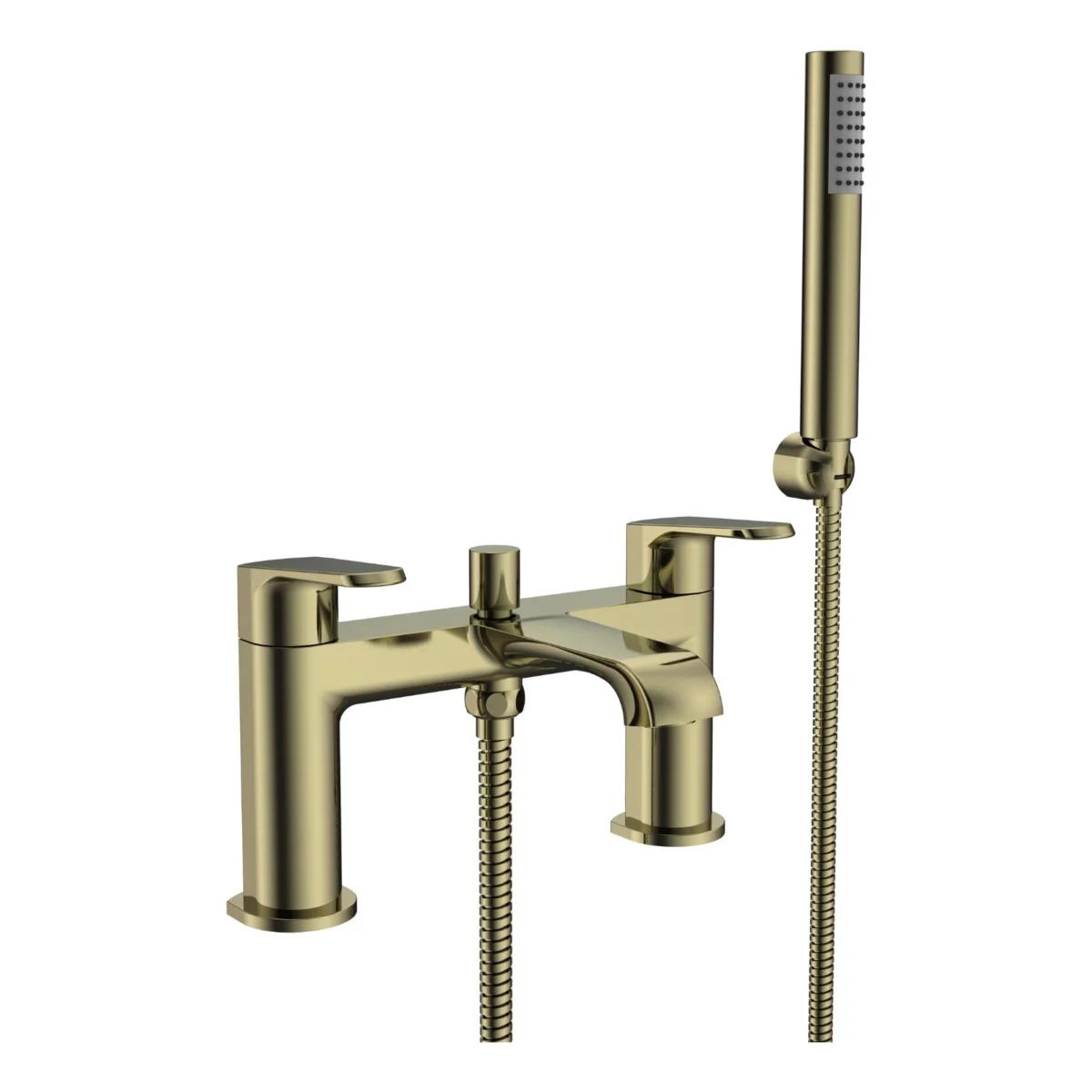 Montana Deck Mounted Bath Shower Mixer Tap with Bath Waste - Image 6