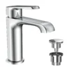 Montana Deck Mounted Mini Mono Basin Mixer Tap with Universal Basin Waste