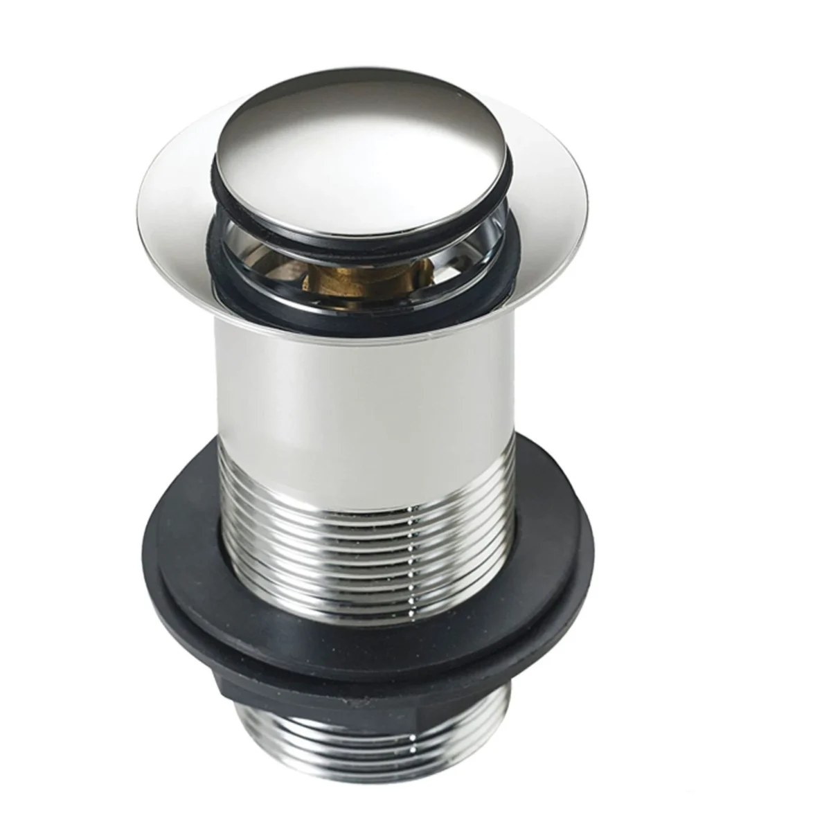 Montana Deck Mounted Tall Mono Basin Mixer Tap with Unslotted Basin Waste - Image 3