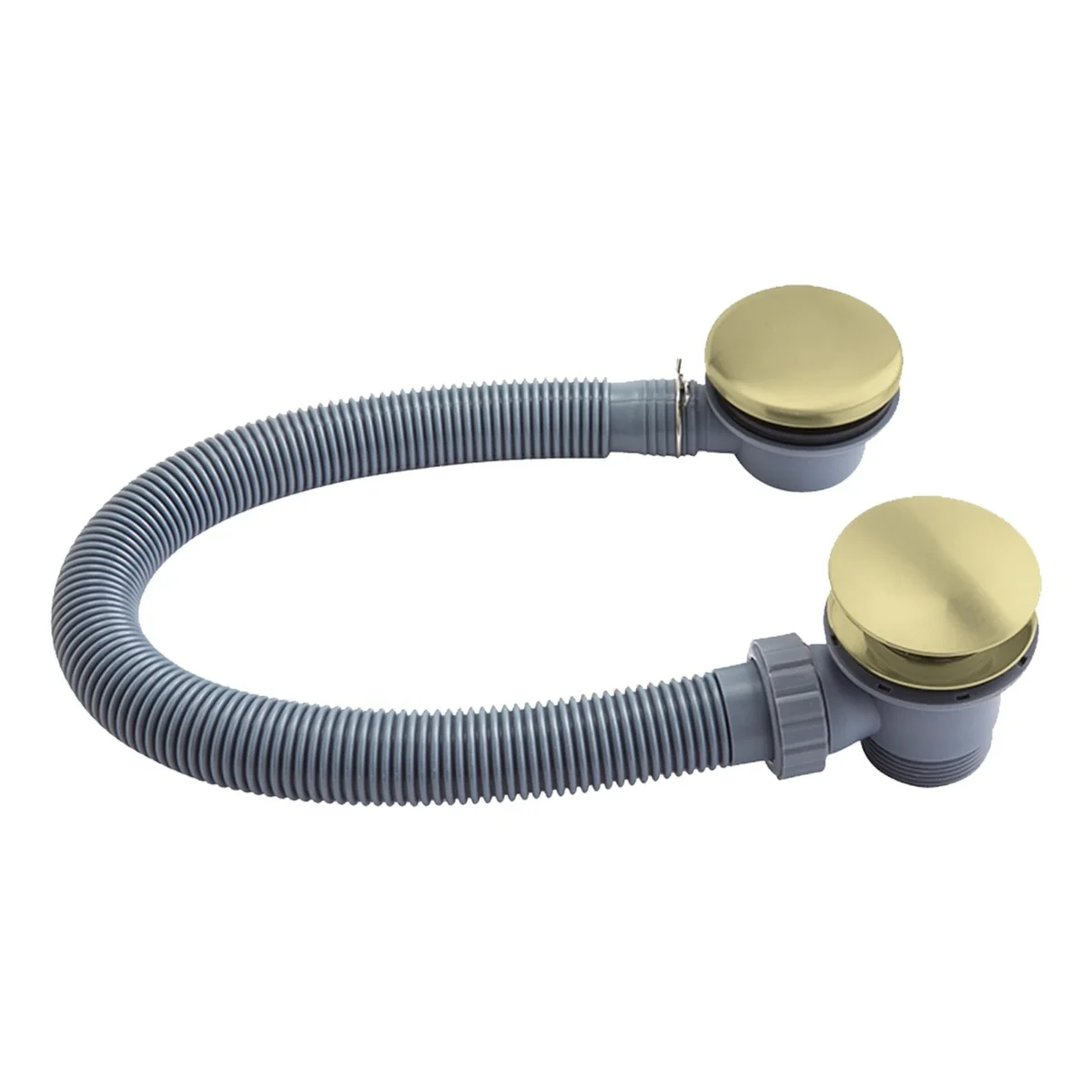 Montana Deck Mounted Bath Filler Mixer Tap with Bath Waste - Image 7