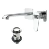 Montana Wall Mounted Basin Filler Tap with Slotted Bath Waste