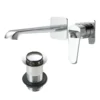 Montana Wall Mounted Basin Filler Tap with Unslotted Bath Waste